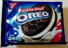 NEW Nabisco Double Stuf Oreo Creme Sandwich Cookies