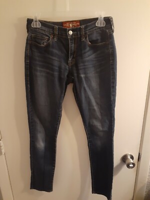Lucky Brand Women's/Misses Jeans Size 2/26 Sofia Skinny Stretch Blue Denim