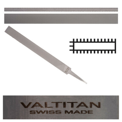 GLARDON-VALLORBE VALTITAN FLAT 6'' HAND PRECISION FILES - LPV1163