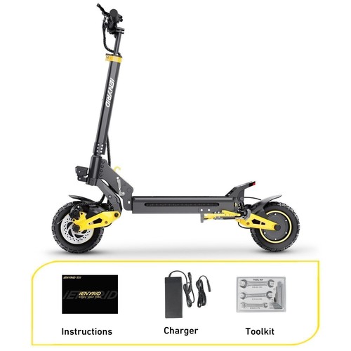 Electric Scooter Dual SUSPENSION & BRAKES 15MPH 10'' Folding For Adult E-Scooter - Picture 20 of 24
