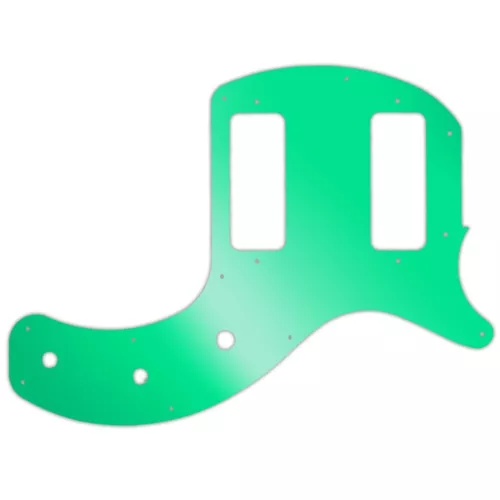 Pickguard Gibson '19 Les Paul Special Tribute Double Cut green mirror