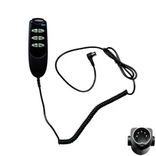 Electric Drive Medical Hospital Beds 6 Button 5 Pin Remote Hand Control Handset