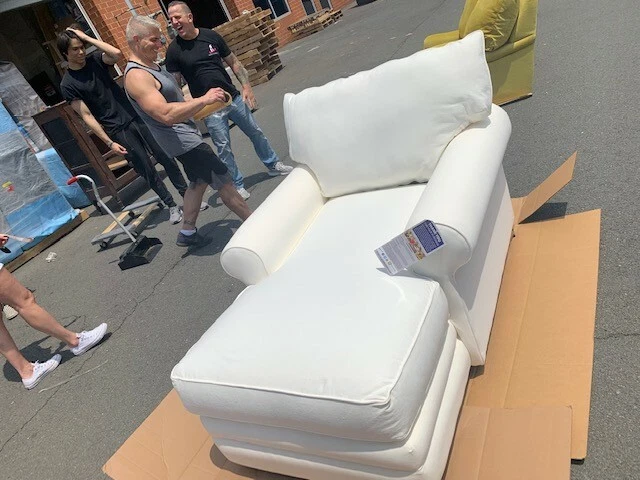 Chaise lounge Newton Klaussner de 2 brazos Foto 3 de 4