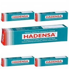 5X Hadensa Ointment used in the treatment of piles 20gm fissures, anal fistula.