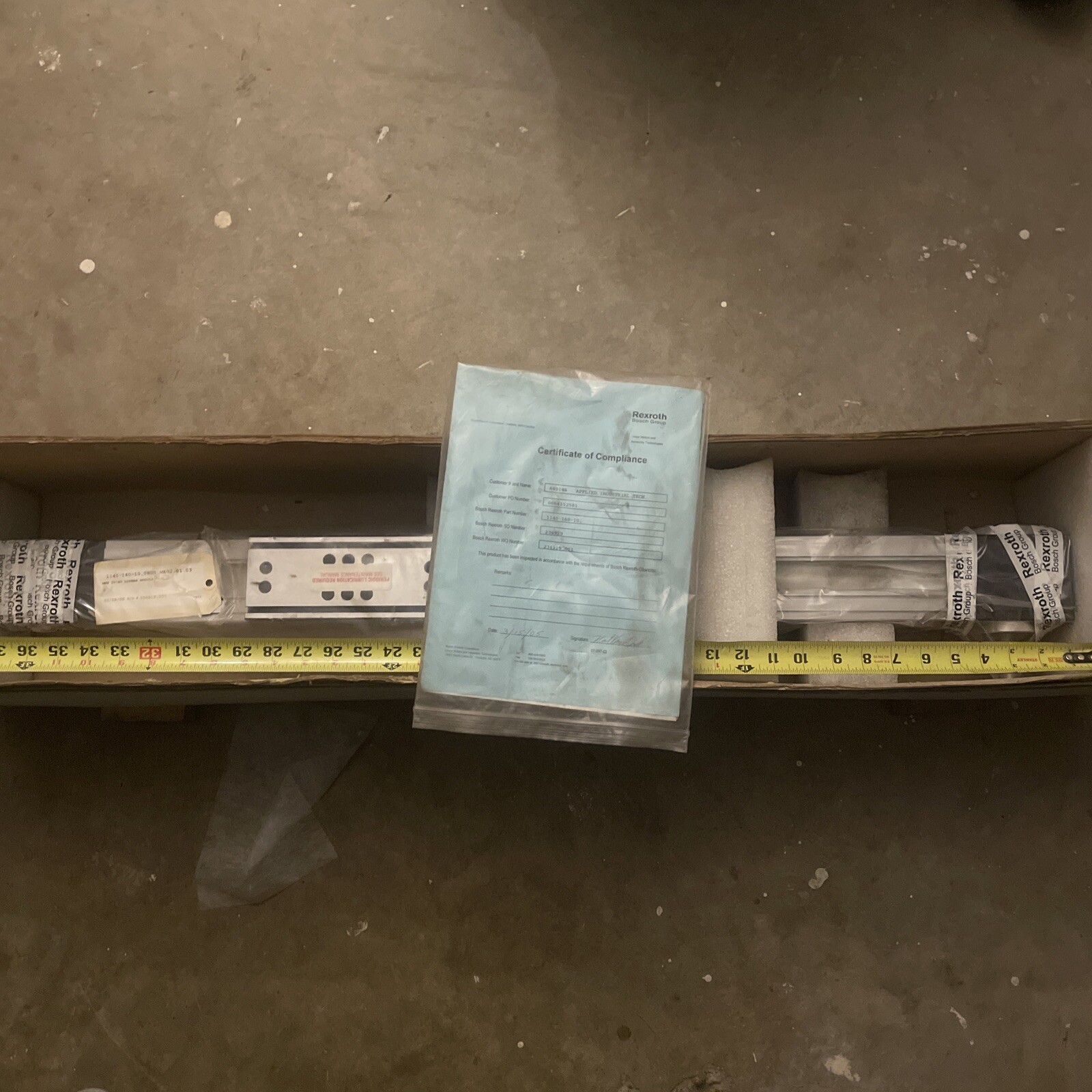 REXROTH 1140-160-10,0800.MA02.01.03 NEW MODEL MKR 20-80 HIRATA LINEAR SLIDE