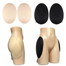 1 Pair Women Breathable Padded Enhancing Lifter Contour Hip Thigh Sponge Pads