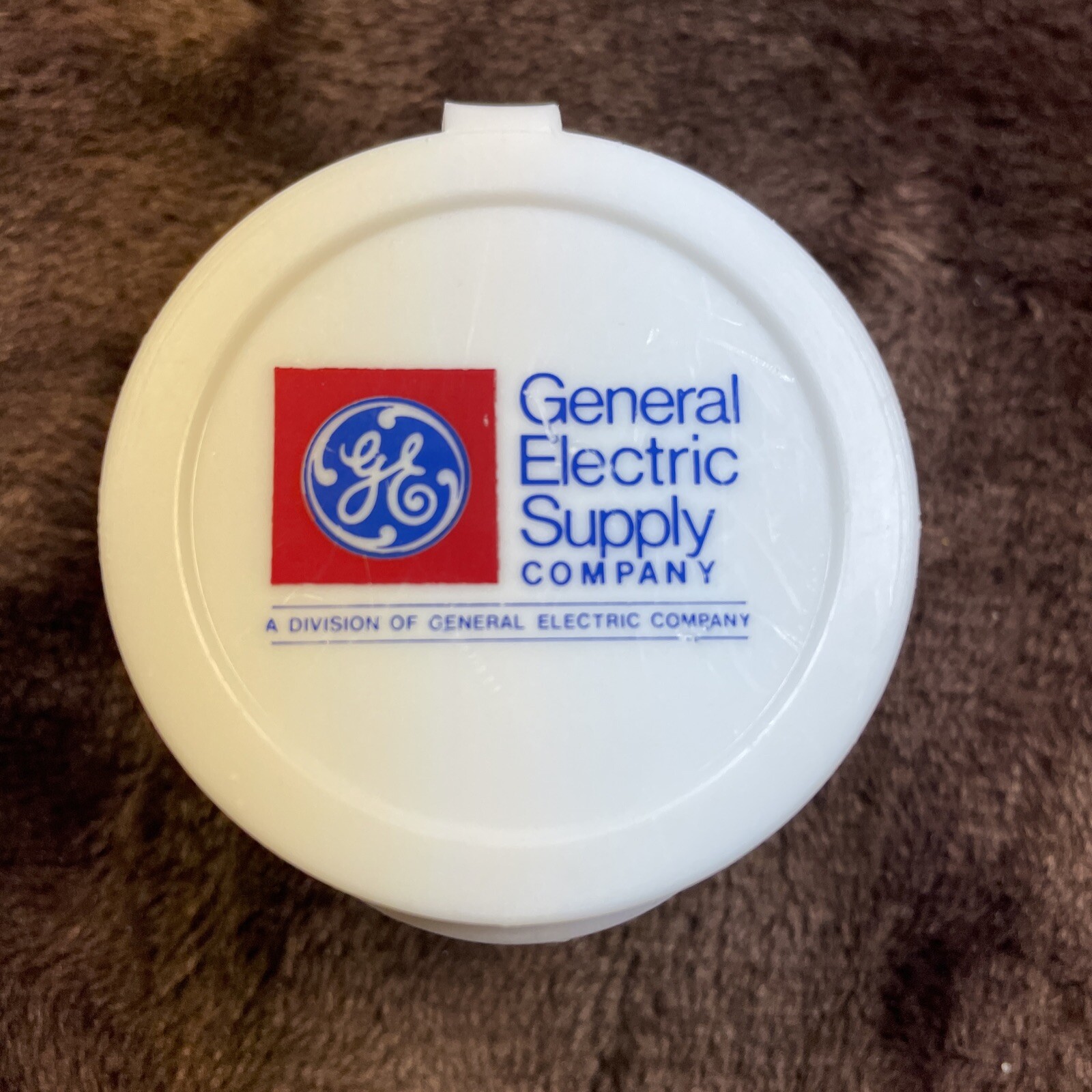 Vintage General Electric Supply Company Plastic Container Made In USA