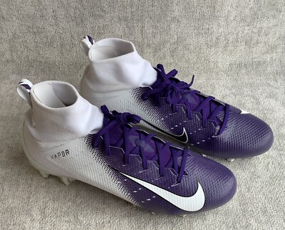 Nike Vapor Untouchable Pro Men Sz White Purple Football