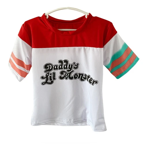 Mädchen Kostüm Selbstmordkommando Harley Quinn Kinder Cosplay Kostüm Karneval - Bild 6 von 21