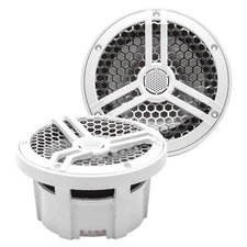 SKAR AUDIO SK65M 6.5" 2-WAY MARINE FULL-RANGE 320 WATT SPEAKERS - PAIR (WHITE)