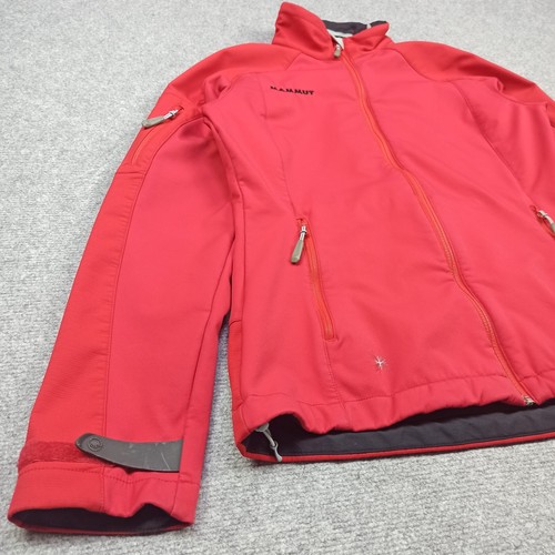 Personalisiert Mammut Damen Softshell Jacke Größe M Rot Ski Active SPORTS M - Bild 4 von 19