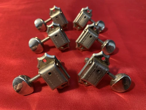 VINTAGE KLUSON DELUXE D-169400 TUNERS 3X3 RICKENBACKER MARTIN GIBSON Guitar