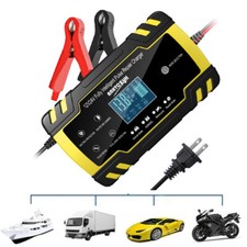 Automatic Smart Battery Charger 12v24v With Temp Compensation For Truck