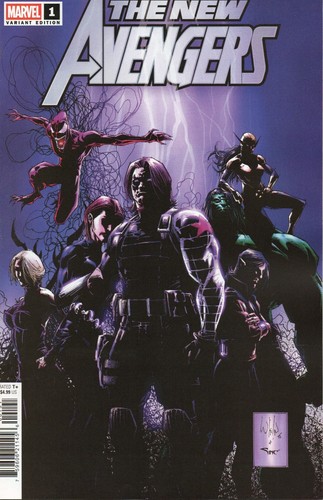 NEW AVENGERS #1 WHILCE PORTACIO SPOILER HOMAGE Variant Cover NM