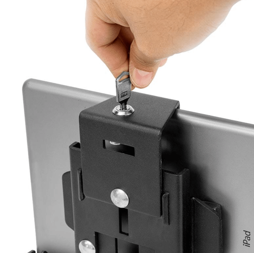 Universal Locking Mount with Pedestal for 7-10 inch Tablets | Arkon TAB4METKL - Picture 3 of 4