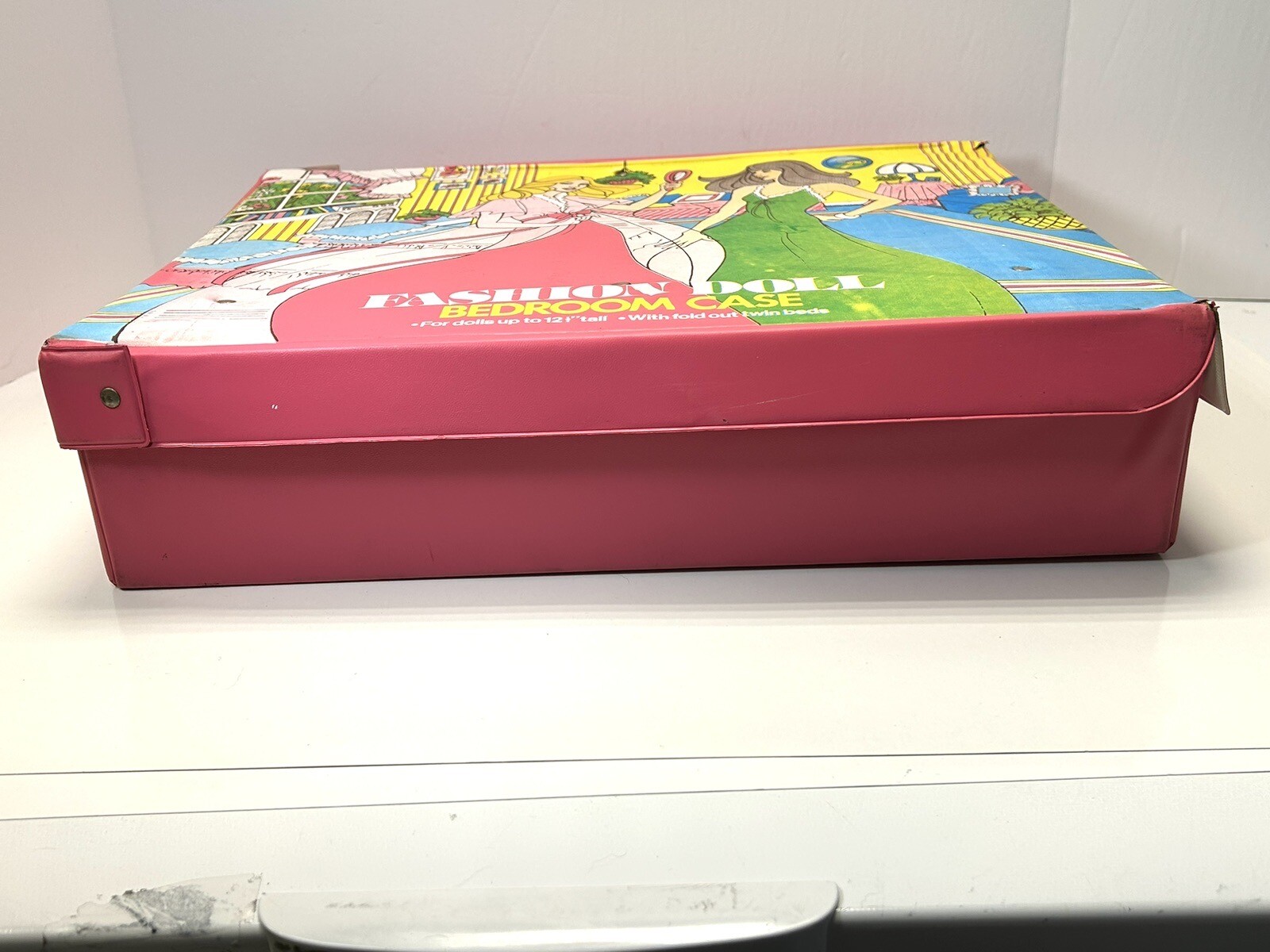1970’s BARBIE FASHION DOLL BEDROOM Carrying CASE Twin Fold Out Beds eBay