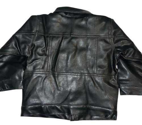 24 month Boys Kenneth Cole Reaction Faux Leather Jacket NWOT - Picture 2 of 2