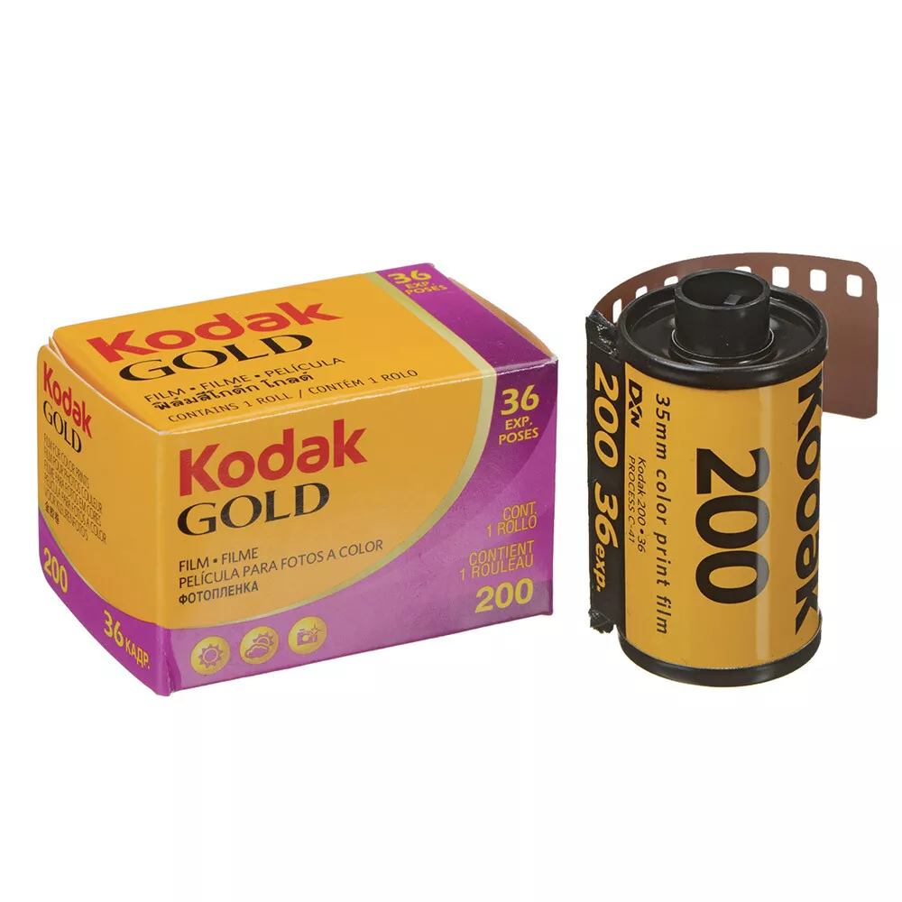 Kodak GOLD 200 Color Negative Film 35mm Roll Film, 36 Exposures