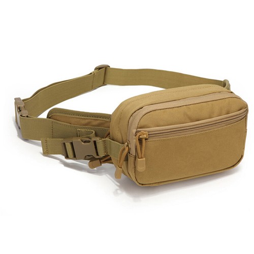 Men's Tactical Gun Carry Pouch Pistol Holster Fanny Pack Shoulder Bag Waist Bag - Picture 13 of 14