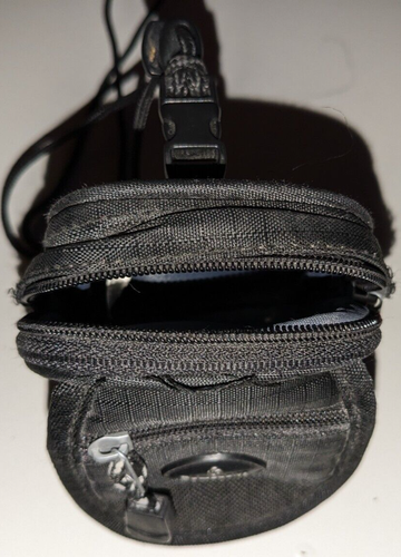 Samsonite Small Camera Pouch Compact Case Pouch Multi Pocket Detachable Cord - Picture 4 of 6