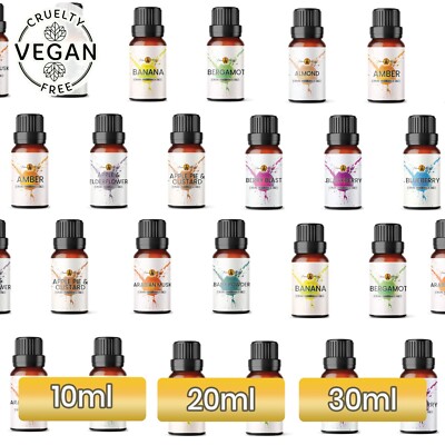 Duftöl 10ml 20ml 30ml | Für Wachsschmelzen Seifenkerze Herstellung Diffusorbrenner