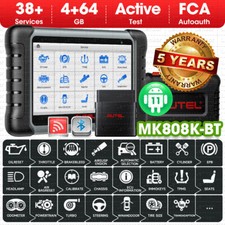 2026 Autel Maxicom Mk808bt Pro Car Diagnostic Tool Auto Obd2 Scanner Code Reader