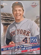 2019 Topps Opening Day 150 Years of Fun #YOF-13 Tom Seaver HOF Mets