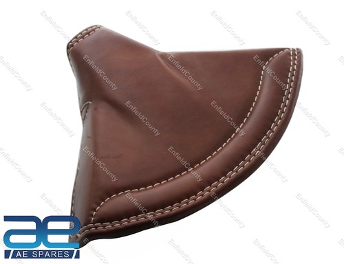 Pour Royal Enfield Lycett Faux Cuir Avant & Arrière Solo Siège Housse Paire - Photo 7/18