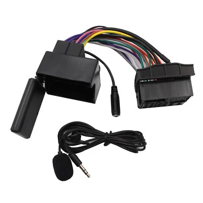 Car AUX Bluetooth Adapter w/ Mic For BMW X3 Z4 E83 E85 E86 MINI COOPER R50 R53