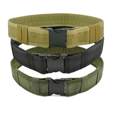 Tactical Security Belt Combat Gear Adjustable Heavy Duty Military Sports Outdoor