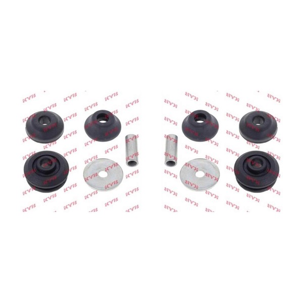 2X KYB FederbeinstüTzlager Hinten FüR Mitsubishi ASX Ga_W_ 2.2 DI-D 4WD 1.8-image