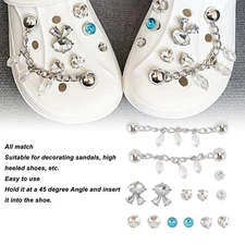 14pcs Decorative Shoe Clips DIY Shoe Buckle Decoration Eye Catching All Matching