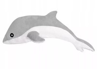 Maskotka Pluszowy Delfin Szary 70 Cm Lean Toys