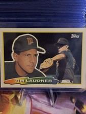 Topps 1988 Big Tim Laudner #243 Minnesota Twins Baseball Card Base Set Vintage