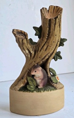Danbury Mint feines Porzellan WASSERWÜHLMAUS B Hersey Vintage Abschnitt Woodland Life Serie