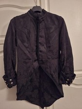 Aderlass Victorian Ladys Coat Brocade L Mittelalter Gothik Victorian Barock