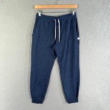 Vuori Performance Joggers Womens Small Blue Heather Dream knit Soft Sweatpant