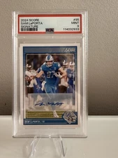 2024 Score - Sam LaPorta #95 Signatures (AU) PSA 9