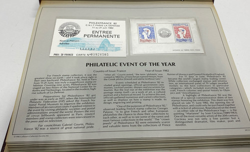 The Ipcl Portfolio World Commemorative Stamp Sheets, 50+ Sheets 1982-84 - Picture 2 of 6