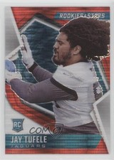 2021 Panini Rookies & Stars Rookies Red Pulsar Prizm Jay Tufele #177 0wp8