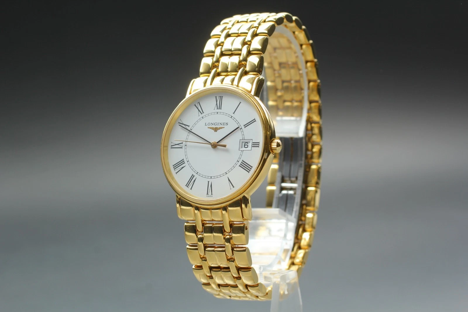 *Quasi come nuovo* Orologio Uomo Longines Grand Classic L4.720.2 Pleasance Quarzo Bianco