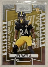 2023 PANINI ABSOLUTE JOEY PORTER JR. Rookie!!  PITTSBURGH STEELERS #163 F2D