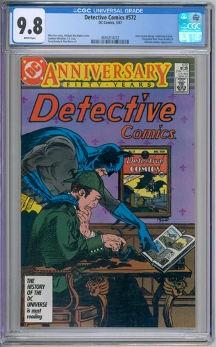 Detective Comics 572  CGC Graded 9.8 NM/MT DC Comics 1987