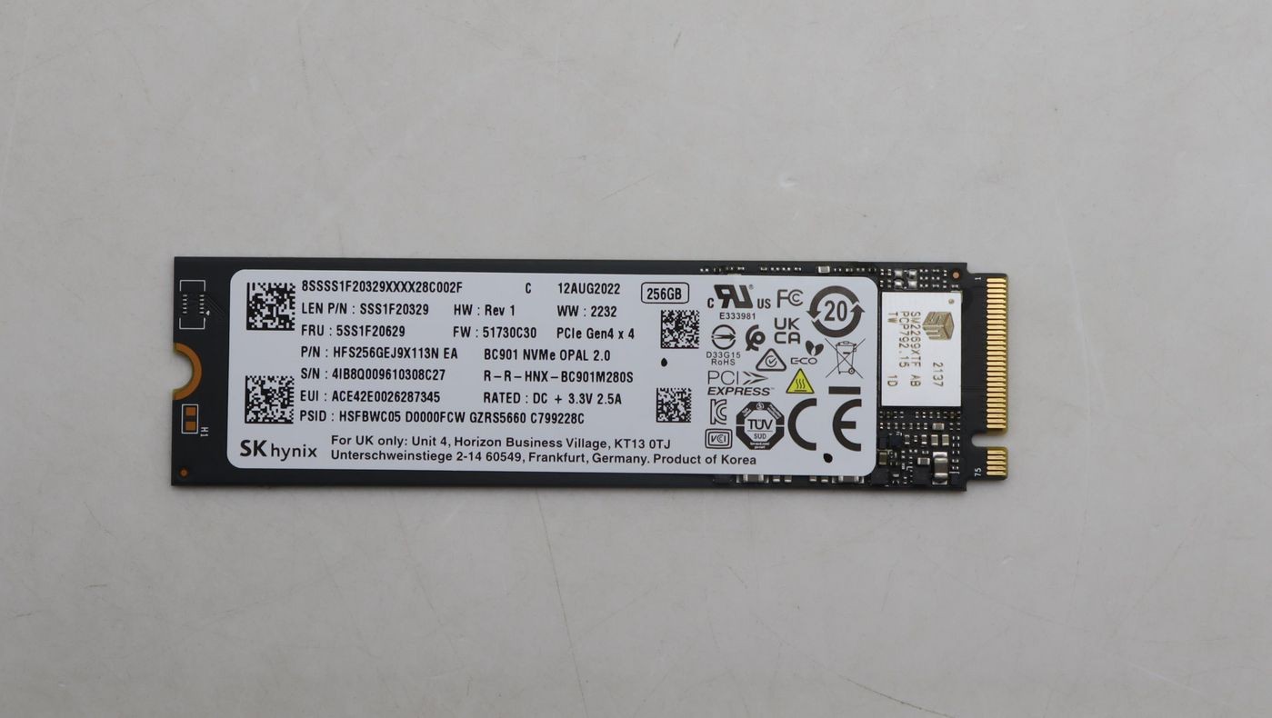 Lenovo 5SS1F20629 Ssd_Asm