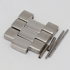 Coach CA.126.2.116.1636 Genuine Link, 3 Links, Silver, 20mm, Men's Watch