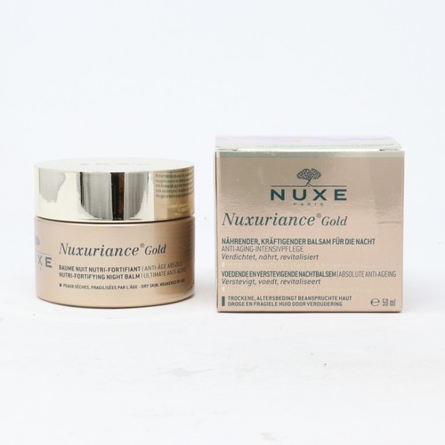 Nuxe Paris Nuxuriance Gold Nutri-Fortifying Night Balm 1.7oz/50ml New With Box