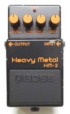 BOSS HM-2 Heavy Metal Guitar Effects Pedal MIJ 1983 772 DHL Express or EMS