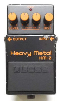 BOSS HM-2 Heavy Metal Guitar Effects Pedal MIJ 1983 #772 DHL Express or EMS