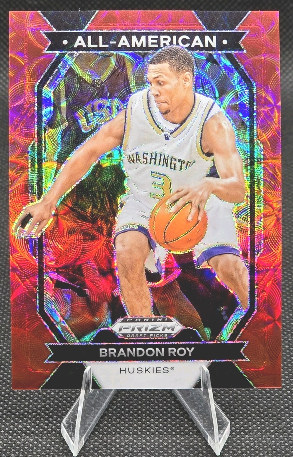 Brandon Roy 2024-25 Panini Prizm Draft Picks - All-American #4 Red Scope /88