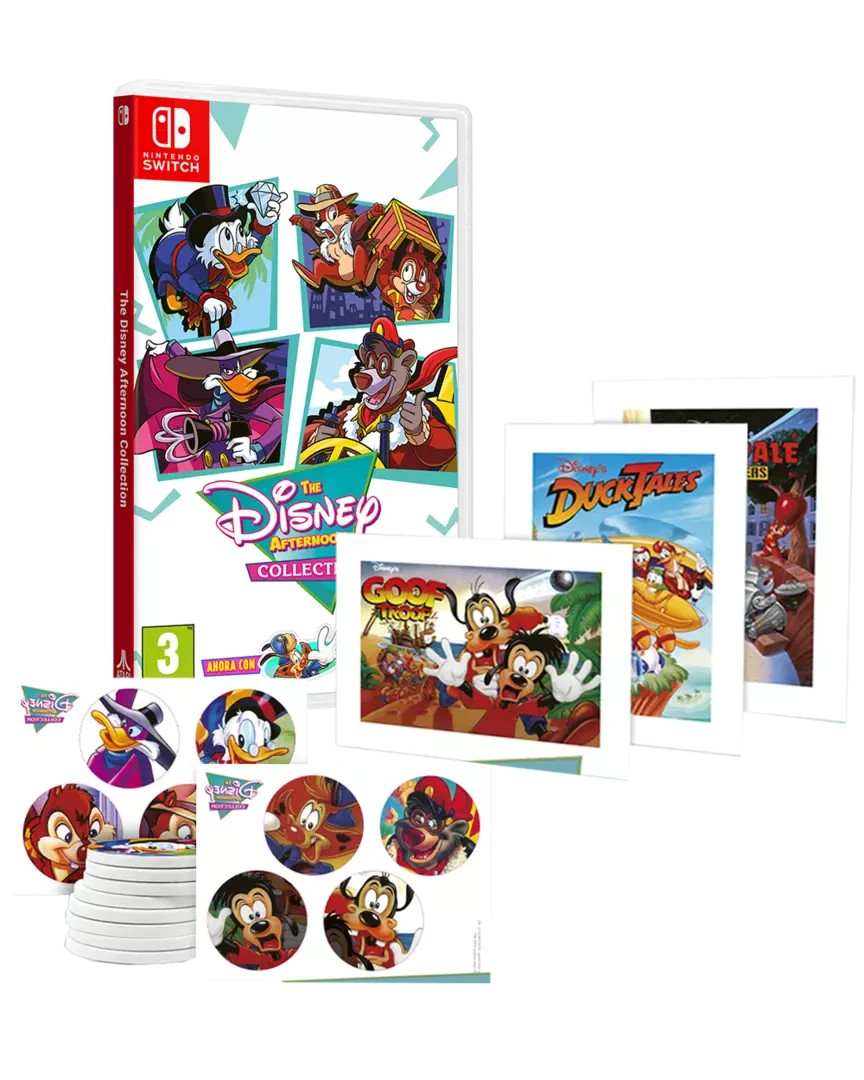 THE DISNEY AFTERNOON COLLECTION SWITCH PAL ESPAÑA NUEVO PRECINTADO